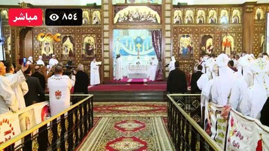البابا تواضروس الثانى يترأس صلوات القداس الإلهى الرسامة كهنة بدير بوادى النطرون (1)