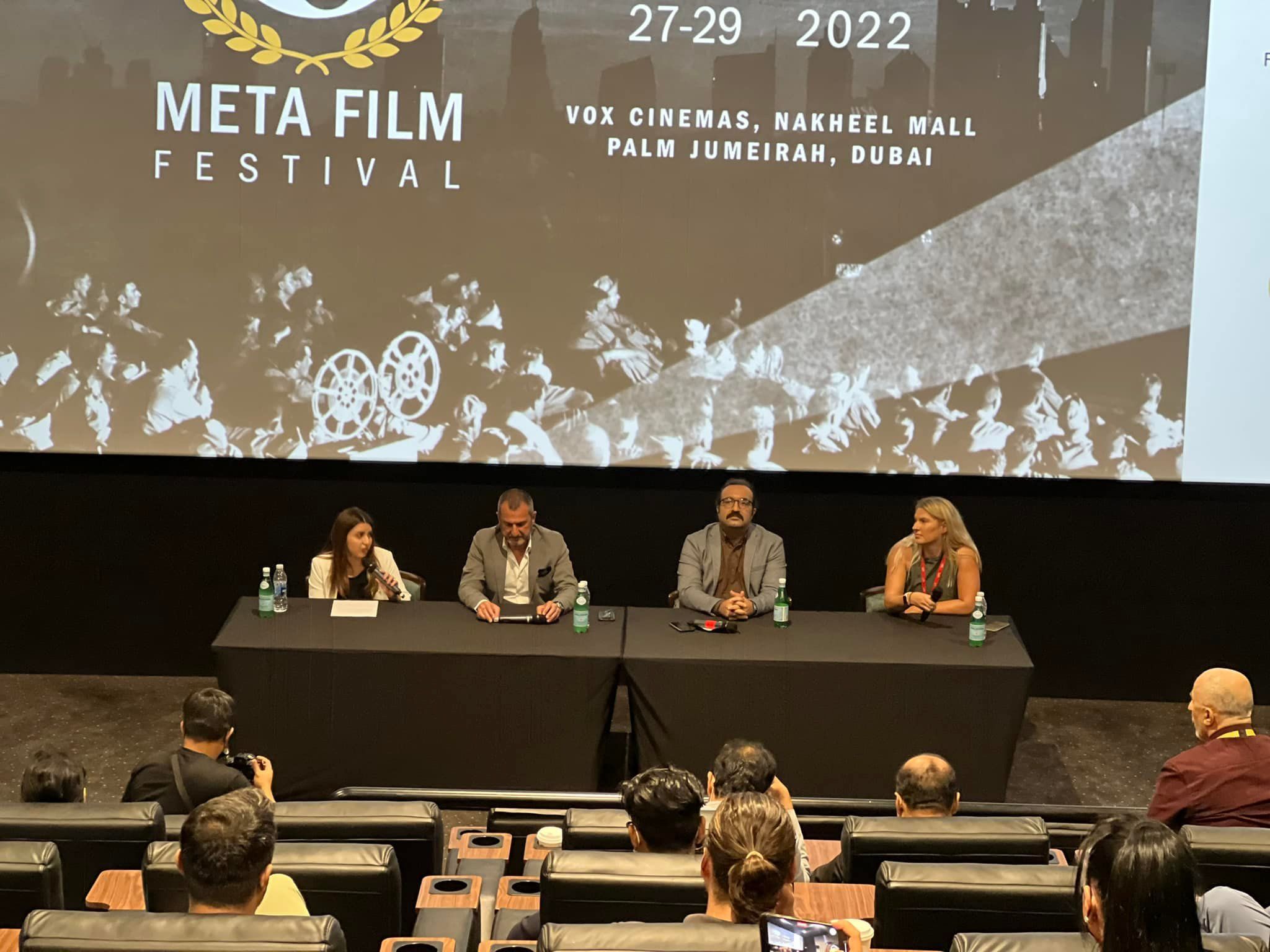 مؤتمر الاعلان عن انطلاق الدورة الأولى من مهرجان META السينمائي في دبي