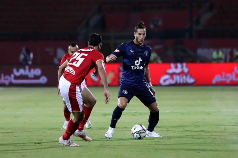 الأهلي ضد بيراميدز - الدوري المصري