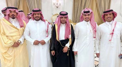 أبناء غازي التوم يحتفلون بزواج الشاب عبدالعزيز في الرياض