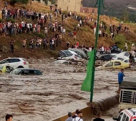 فيضانات الجزائر