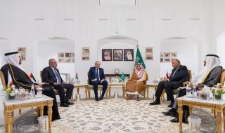 اجتماع سداسي برئاسة السعودية يطالب بوقف الحرب في غزة