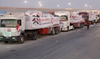 الهلال
      الأحمر:
      قافلة
      المساعدات
      الثانية
      لغزة
      تحمل
      1500
      طن
      منها
      965
      سلال
      غذائية