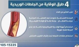 وزارة
      الصحة
      توضح
      4
      طرق
      للوقاية
      من
      الجلطات
      الوريدية..
      اعرف
      التفاصيل