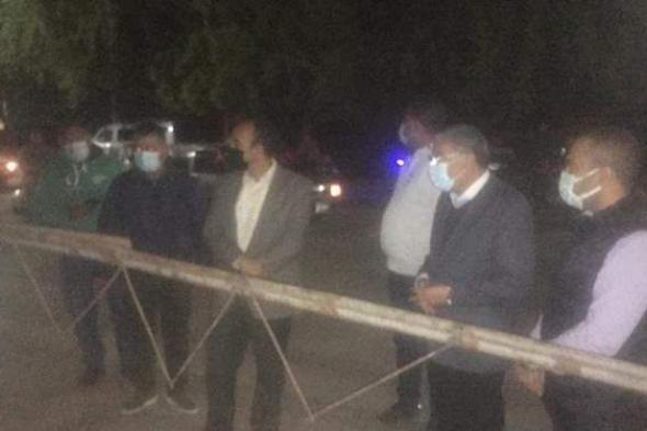 اللواء أسامة القاضي يتفقد موقع حادث قطار المنيا | صور