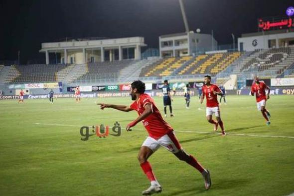 حسين الشحات سابعا في ترتيب أسرع هدافي الدوري