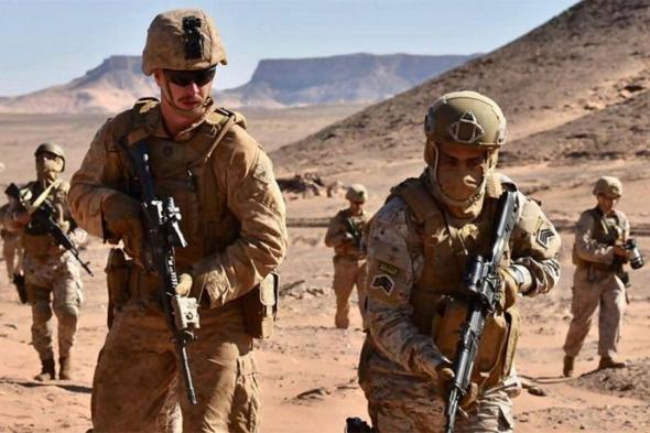 بالصور.. استمرار مناورات «مخالب الصقر4» بين القوات البرية السعودية والأمريكية