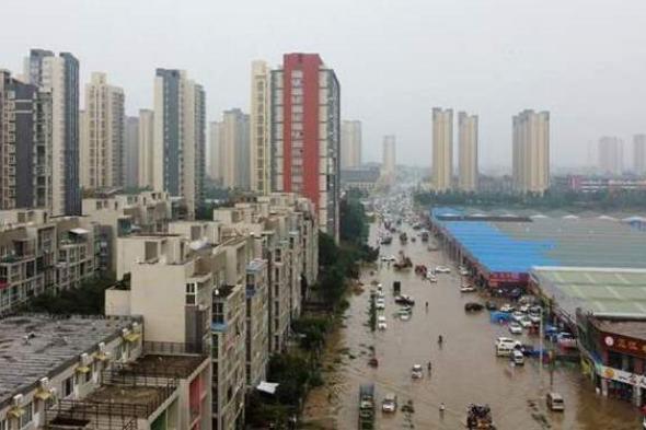 كارثة جديدة في مقاطعه صينية بسبب الفيضانات