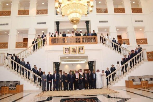 تكريم القنصل اليمني في جدة بمناسبة انتهاء فترة عمله
