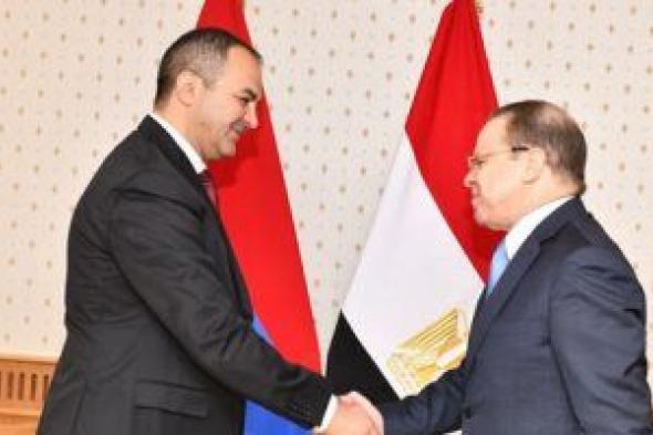 النائب العام يستقبل نظيره الأرميني بالقاهرة