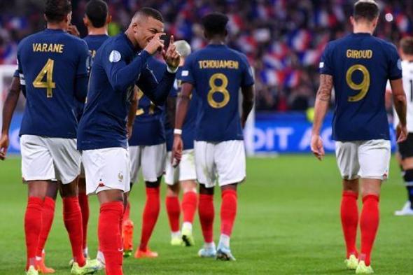 ترتيب مجموعة فرنسا في دوري الأمم الأوروبية بعد الخسارة أمام الدنمارك