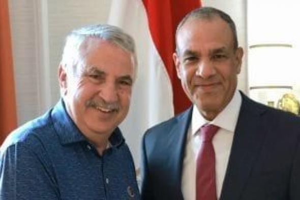 وزير
      الخارجية
      والهجرة
      يلتقي
      الكاتب
      الأمريكي
      توماس
      فريدمان
