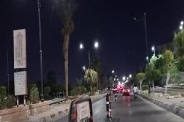 غلق جزئى يومى الجمعة والسبت بطريق امتداد محور 26 يوليو لمدة 5 أسابيع